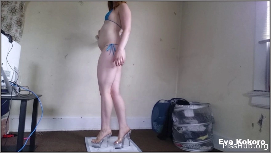 Piss Domination - This Stripper Has Gotta Go And Wets Her Blue G-String, Evakay, 2025 lush pee